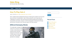 Desktop Screenshot of haloring.org